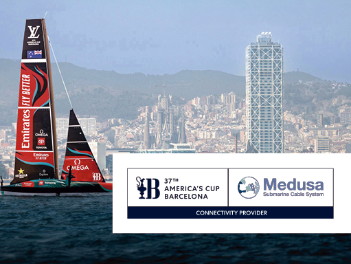 Connectivity Provider of the 37th America's Cup Barcelona